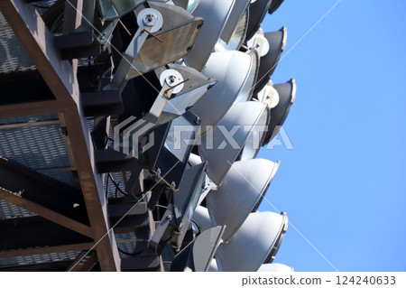 Stadium lighting facilities image Stadium lighting facilities image 124240633