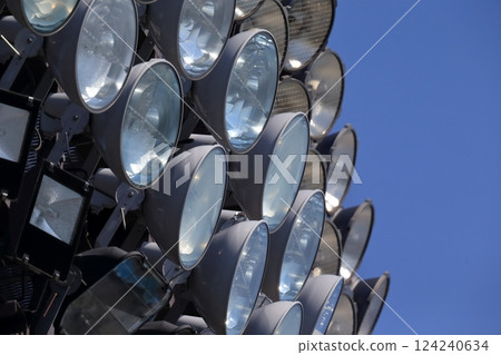 Stadium lighting facilities image Stadium lighting facilities image 124240634