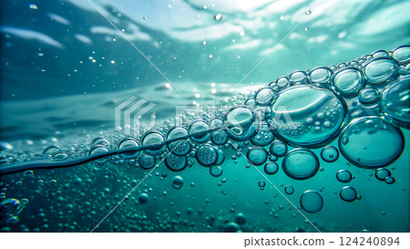 The fantastic world of underwater bubbles The fantastic world of underwater bubbles 124240894
