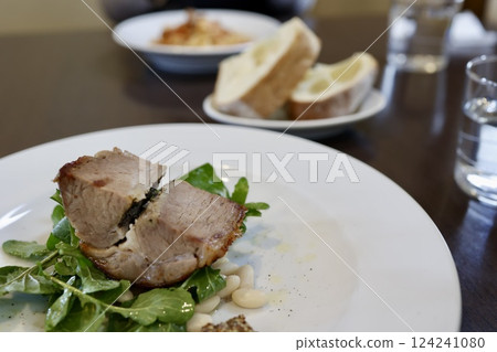 Pork Arista: Italian-style roast pork 124241080