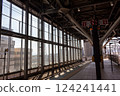 View of the cityscape from the station platform and the platform [Ainokaze Toyama Railway Toyama Station] 124241441
