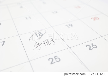 手術日期日曆 124241646