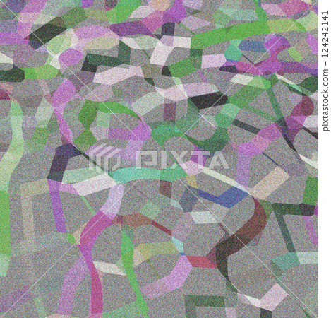 Colorful carpet floor and water surface image Colorful carpet floor and water surface image 124242141