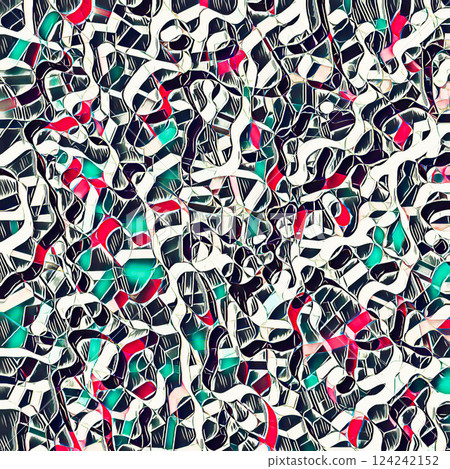 碎紙機錯綜複雜地纏繞著膠帶材質 124242152