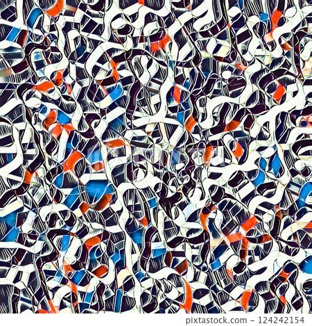 碎紙機錯綜複雜地纏繞著膠帶材質 124242154