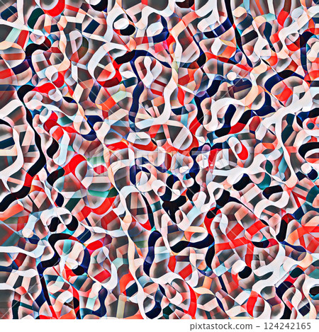 碎紙機錯綜複雜地纏繞著膠帶材質 124242165