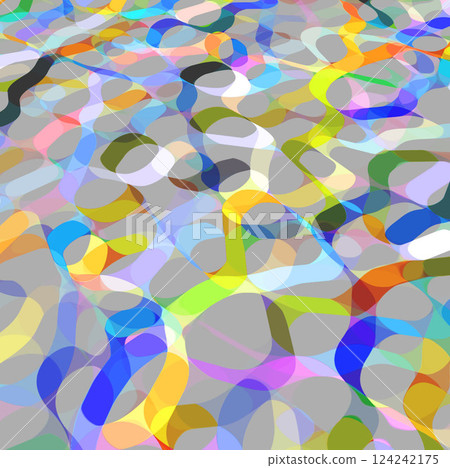 Colorful tape, water, wind, ripples, flowing image Colorful tape, water, wind, ripples, flowing image 124242175