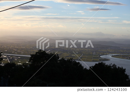 Okayama city area from Mt. Kinko Okayama city area from Mt. Kinko 124243100
