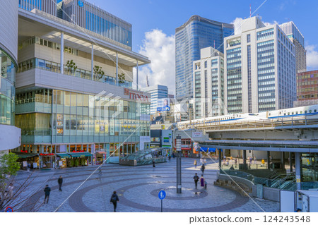 東京有樂町車站週邊風景 東京有樂町車站週邊風景 124243548
