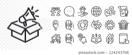 Ecology app, Inspect and Cursor line icons for web app. Glare of light effect. Message icon. Pack of Difficult stress, Chat app, Work home pictogram icons. Vector Ecology app, Inspect and Cursor line icons for web app. Glare of light effect. Message icon. Pack of Difficult stress, Chat app, Work home pictogram icons. Vector 124243706