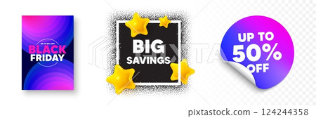 Big savings photo frame 3d stars. Discount sticker banner. Big savings tag. Special offer price sign. Advertising discounts symbol. Black friday poster. Promo background. Vector Big savings photo frame 3d stars. Discount sticker banner. Big savings tag. Special offer price sign. Advertising discounts symbol. Black friday poster. Promo background. Vector 124244358