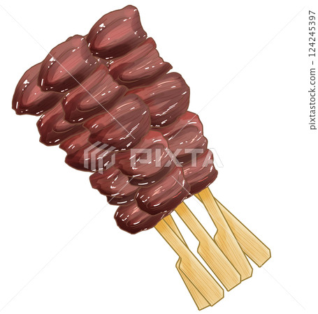 烤雞心 5 件 124245397