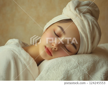 Esthetic image of young women image 124245553