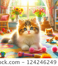 Kitten staring with round eyes 2 124246249