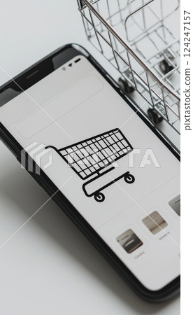 Mobile Shopify Cart Interface: Streamlined Shopping Experience with User-Friendly Features 124247157