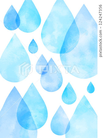 垂直液滴 124247356