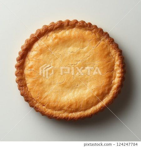 Freshly Baked Pie Shell Ready for Filling with Delicious Ingredients 124247784