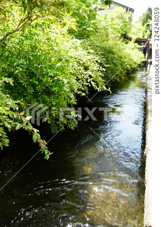 River scenery in Gifu Prefecture River scenery in Gifu Prefecture 124248059