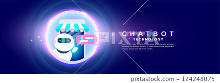 AI Chatbot Innovation and Future Technology Concept 124248075