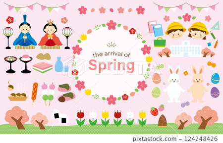 Spring event set 124248426