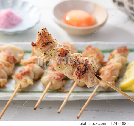 Yakitori (Tonjiri) Salt Flavor 124248803