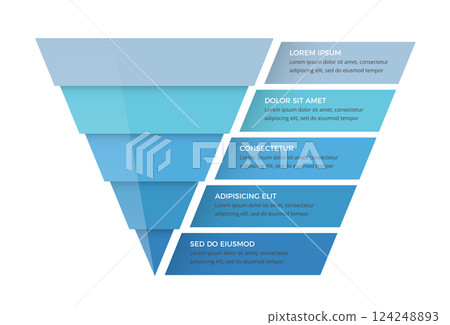 Sale Funnel Diagram 124248893