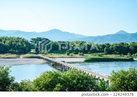 [Tokushima Prefecture] Submerged bridge 124249376