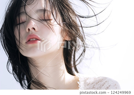 Beautiful skin woman/anti-aging "AI generated image" Beautiful skin woman/anti-aging "AI generated image" 124249969