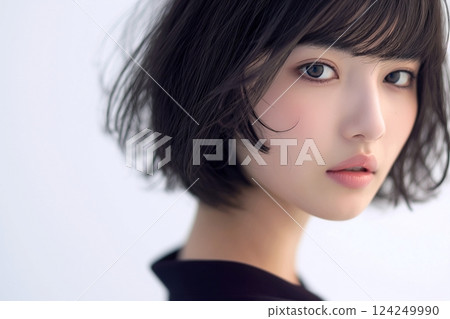 美麗肌膚的女人/抗老“AI生成的圖像” 124249990