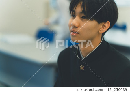 high school student, male, pupil 124250089
