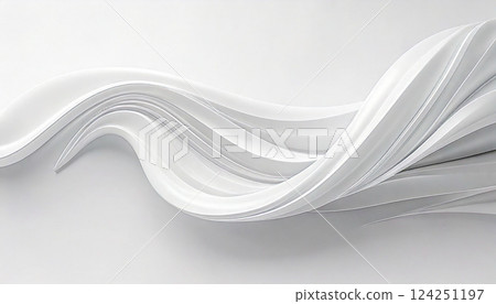 White background texture, White background, Generative AI, AI image 124251197
