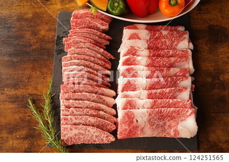 Japanese Black Beef Set 124251565