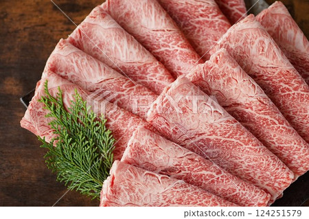 Japanese Black Beef Set 124251579