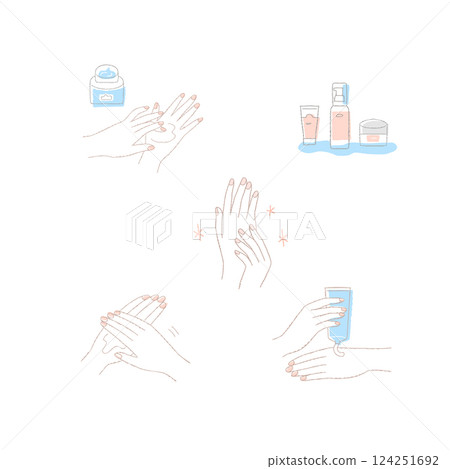 手部護理清潔手套裝 手部護理清潔手套裝 124251692