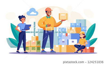 Supervises and coordinates warehouse staff activities, including receiving, storing, and shipping goods. 124251836