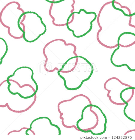 Simple fluffy line background illustration 23 Simple fluffy line background illustration 23 124252870
