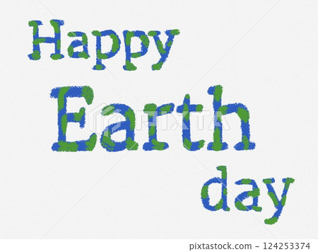 Earth Day text design Earth Day text design 124253374