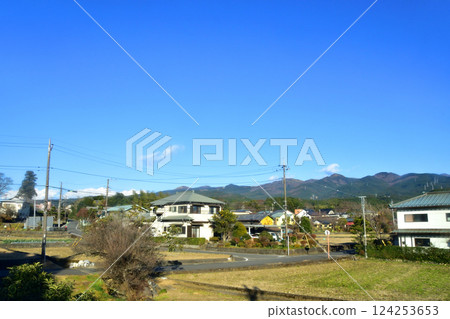 View from the train window on JR Central's Gotemba Line from Iwanuma Station to Ashigara Station (December 2022) 124253653