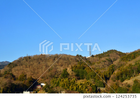 View from the train window on JR Central's Gotemba Line from Ashigara Station to Yaga Station (December 2022) 124253735