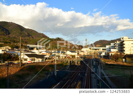 View from the train window on JR Central's Gotemba Line from Matsuda Station to Kozu Station (December 2022) View from the train window on JR Central's Gotemba Line from Matsuda Station to Kozu Station (December 2022) 124253883