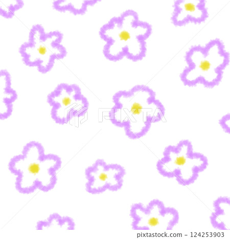粉彩花卉背景圖 6 124253903