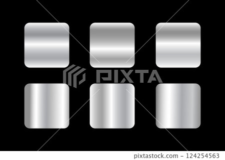 Set of silver gradients	 124254563