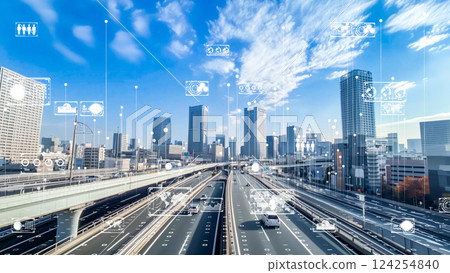 Smart transportation systems deployed in urban landscapes 124254840