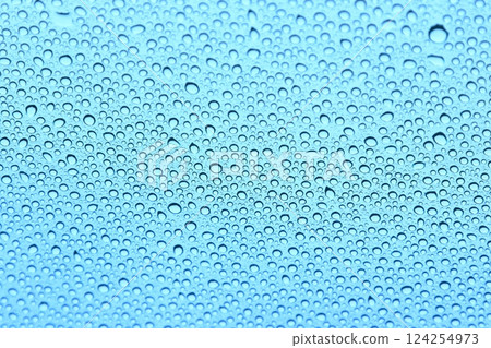 Window glass and waterdrop Window glass and waterdrop 124254973