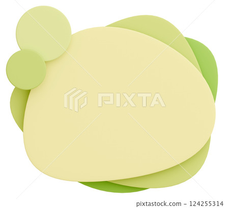 3D背景材料_流行框架_綠色 3D背景材料_流行框架_綠色 124255314