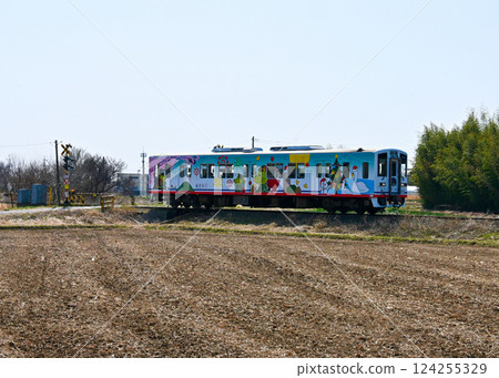 Diesel car of Kanto Railway 124255329