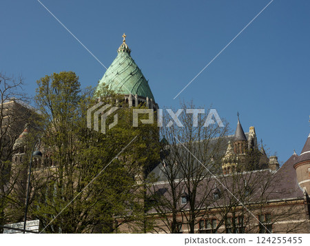 the city of Haarlem in the netherlands the city of Haarlem in the netherlands 124255455