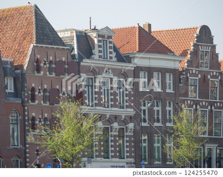 the city of Haarlem in the netherlands the city of Haarlem in the netherlands 124255470