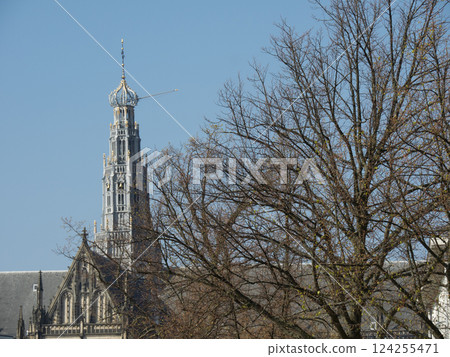 the city of Haarlem in the netherlands the city of Haarlem in the netherlands 124255471