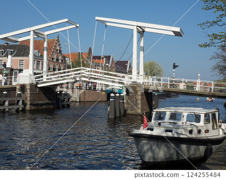 the city of Haarlem in the netherlands the city of Haarlem in the netherlands 124255484
